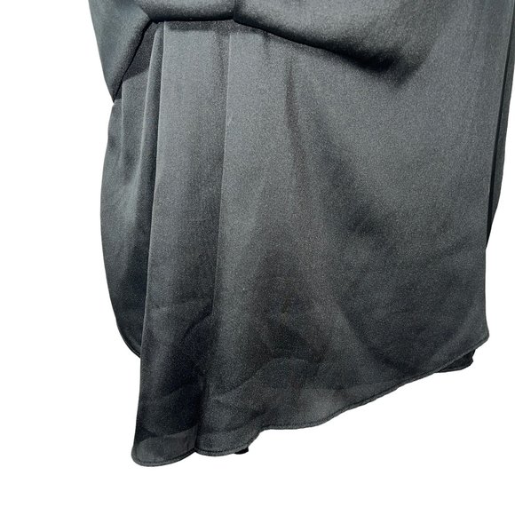 LN DOLAN Left Coast Collection Black Sleeveless V-Neck Draped Tunic Top … - Picture 9 of 11